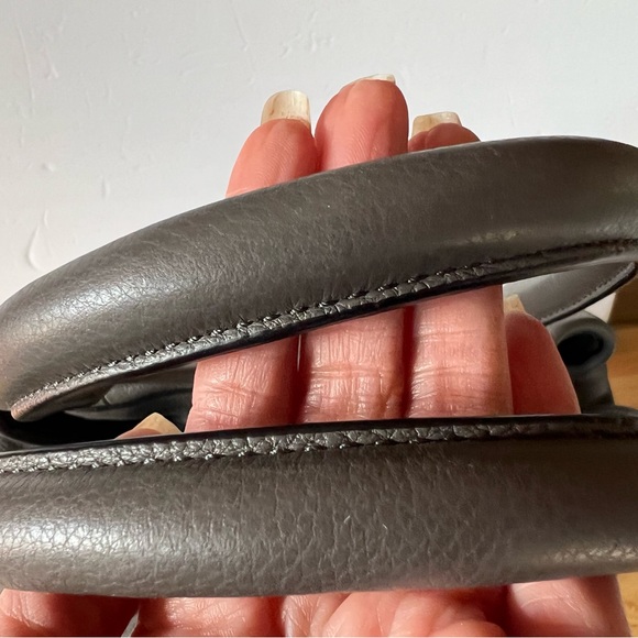 Marc Jacobs Electro Q Fran Dark Gray Silver Hardware Hand and shoulder Bag - Picture 10 of 14